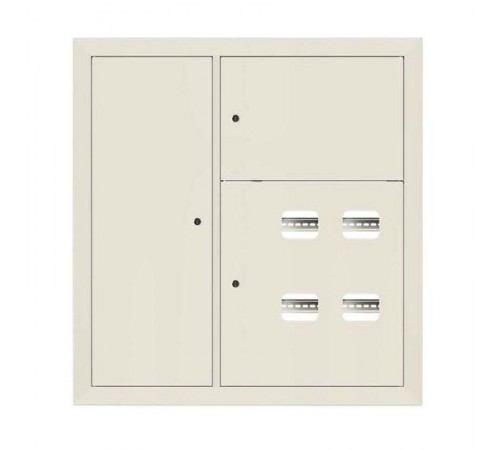 Щит этажный 4 кв. слаботочка слева RAL9002 (1000х950х150)  PROxima mb29-v-4z-ral9002 EKF