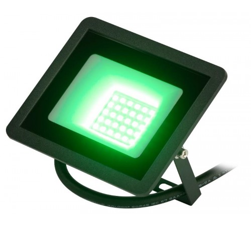 Прожектор светодиодный   LPR-025-GREEN-030 30Вт зеленое свечение 3000лм IP65  Б0064672  ЭРА