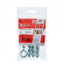 Анкер (дюбель) Молли R (с кольцом) М6х52 (4 шт) пакет ( 0,122 кг)  112295  Tech-KREP