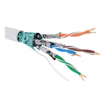 Кабель CAT 6, F/FTP, нг(А)-HF, бухта 305м, белый  RN6FFA01WH  DKC