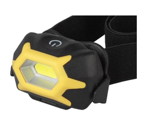 Фонарь налобный 1хLED COB 3хААА GB-701 Практик, сенсор, 3 режима  Б0027819  ЭРА