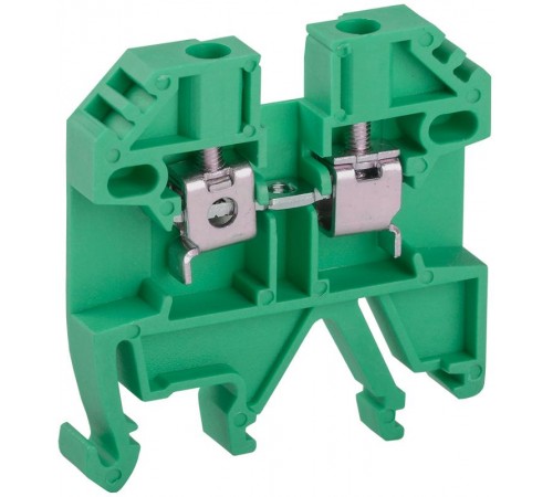 Клемма винтовая КВИ-2,5мм2 зеленая  YZN30-002-K06  IEK