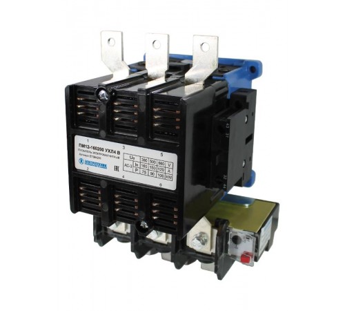 ПМ12-160200 УХЛ4 В, 220В/50Гц, 2з+2р, 160А, нереверсивный, с реле РТТ-326 136-160А, IP00, пускатель электромагнитный (ЭТ)  ET504291  Электротехник