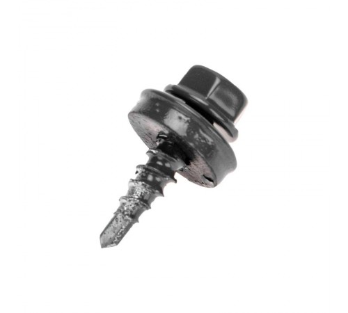 Саморез кровельный 4,8х19мм, окрашенный RAL 7024, короб (250 шт/уп)  1205-4819-3  Kranz