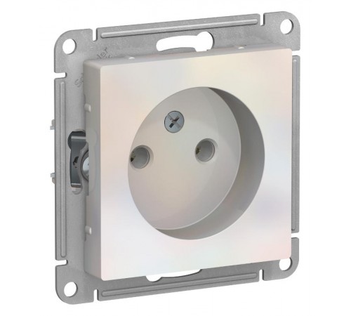AtlasDesign Жемчуг Розетка без заземления, 16А, механизм  ATN000441  SE