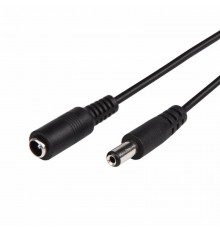 Удлинитель кабеля питания гнездо-штекер (2,1х5,5 мм) 1,5 м  14-0350  REXANT