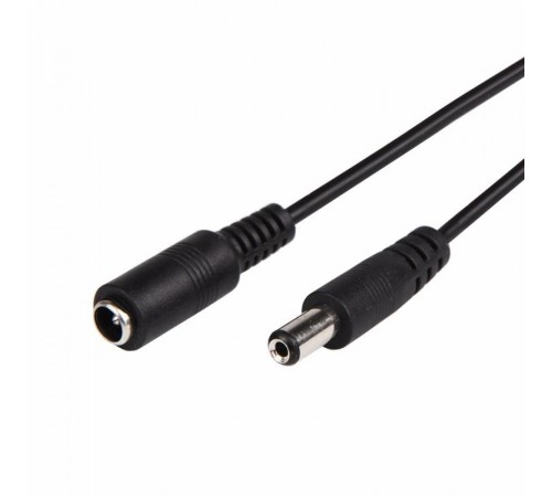 Удлинитель кабеля питания гнездо-штекер (2,1х5,5 мм) 1,5 м  14-0350  REXANT