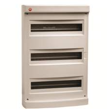 Щиток настенный без дверцы, 54(3Х18) модулей, IP40  83654  DKC