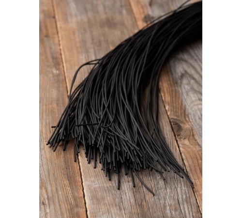 Термоусаживаемая трубка ТУТ нг 1/0.5 черная в отрезках по 1м PROxima  tut-1-b-1m  EKF