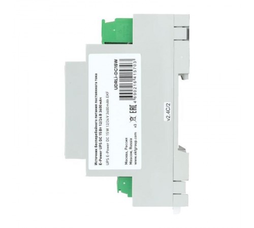 Источник Бесперебойного Питания постоянного тока E-Power UPS DC -15W 12/24V 3600 мАч  UDRLi-DC15W  EKF
