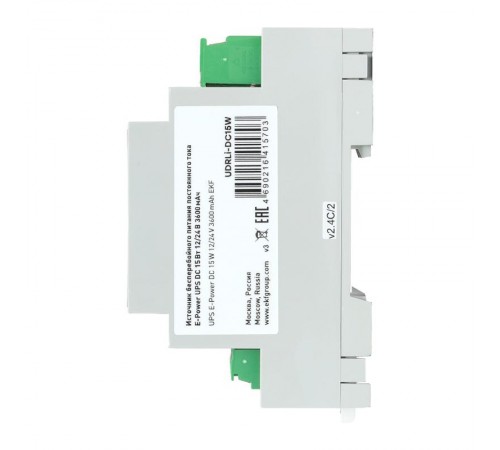 Источник Бесперебойного Питания постоянного тока E-Power UPS DC -15W 12/24V 3600 мАч  UDRLi-DC15W  EKF