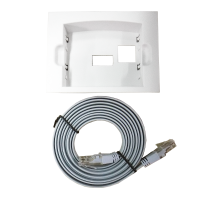 Рамка монтажная и кабель удлинительный 1м для панели OptiCor B-PО1 308684  КЭАЗ