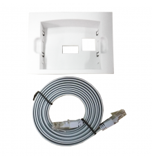 Рамка монтажная и кабель удлинительный 5м для панели OptiCor B-PО1 308686  КЭАЗ