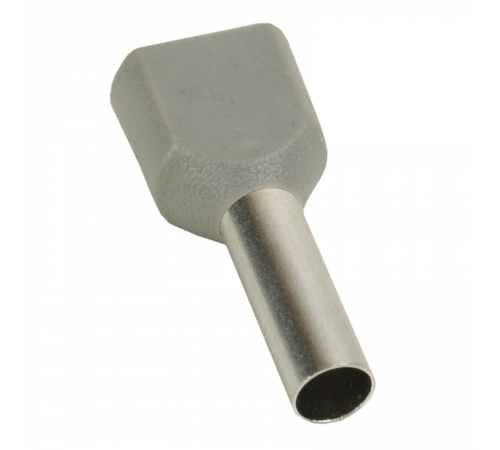 Наконечник штыревой втулочный под два провода OptiKit T-Shv2-PVC- 4,0-12(100шт)  278051  КЭАЗ