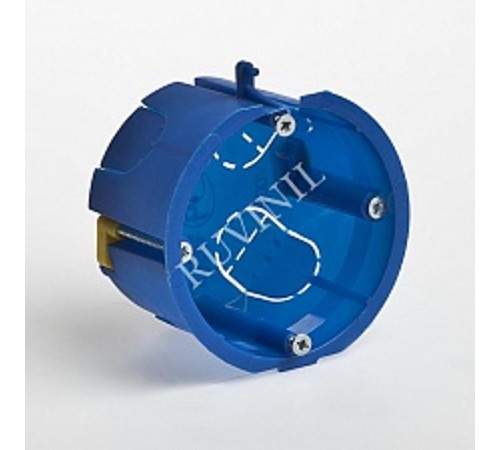 Коробка установочная 65х40 пластиковые лапки (для полых стен)  10170  Рувинил