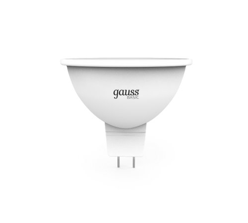 Лампа светодиодная   Basic MR16 5,5W 490lm 4100K GU5.3 (3 лампы в упаковке) LED 1/40  10135262T  Gauss