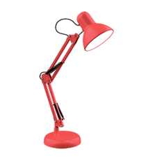 Светильник настольный GTL002 60W 220-240V E27 красный струбцина и основание 1/12  GT0024  Gauss