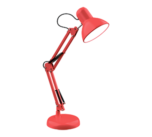 Светильник настольный GTL002 60W 220-240V E27 красный струбцина и основание 1/12  GT0024  Gauss