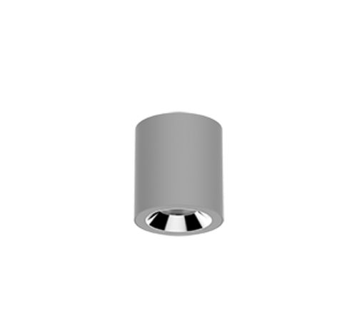 Светильник светодиодный DL-02 Tube накладной 100*110 12W 4000K 35° RAL7045 серый муар  V1-R0-H0113-20000-2001240  VARTON