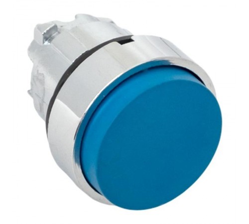 Исполнительный механизм кнопки XB4 синий выпирающая  возвратный без фиксации, без подсветки EKF PROxima    XB4BL-B   EKF 