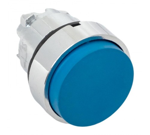 Исполнительный механизм кнопки XB4 синий выпирающая  возвратный без фиксации, без подсветки EKF PROxima    XB4BL-B   EKF 