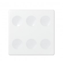 Сенсорный 6-кл выключатель с возможностью индивидуальной маркировки, белый  8000662-030  Simon
