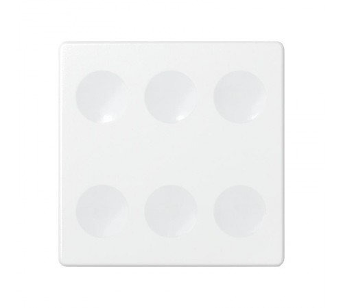 Сенсорный 6-кл выключатель с возможностью индивидуальной маркировки, белый  8000662-030  Simon