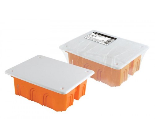 Коробка распределительная с/у 120х92х45 с крышкой, инд. штрихкод  SQ1402-1008  TDM