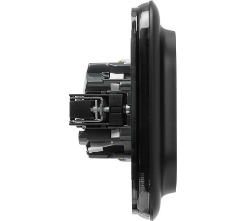 Valena ALLURE DIY Антрацит Розетка 2-ая с/з с защитными шторками, безвинт.зажим  753936  Legrand