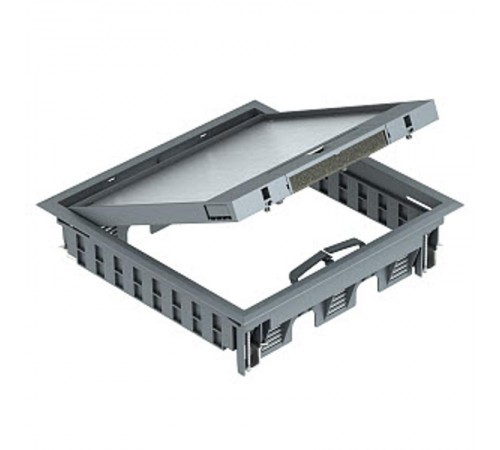 Лючок GES9-3B U (универсальный) 12xModul45 (для 3xUT4, PC/ABS, бежевый)  7405081  OBO Bettermann