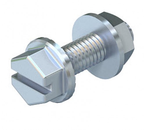 Болт для крепления кабельного канала M5x16 мм (сталь) (KBS150N50)  6290299  OBO Bettermann