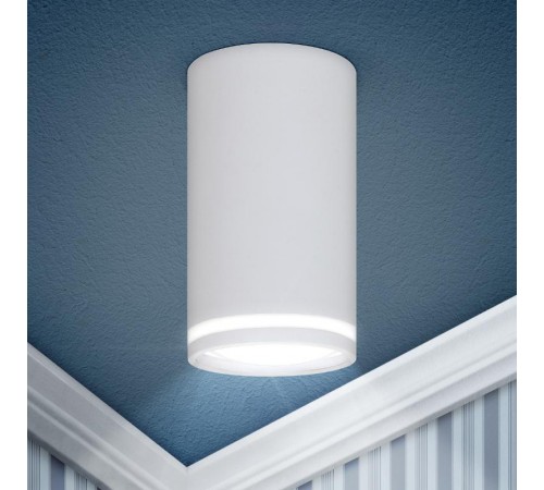 Светильник накладной подсветка OL16 GU10 WH , под GU10 (40/1600)  Б0049043  ЭРА