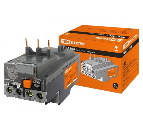 Реле тепловое РТН-1304  0,4-0,63А   SQ0712-0001  TDM