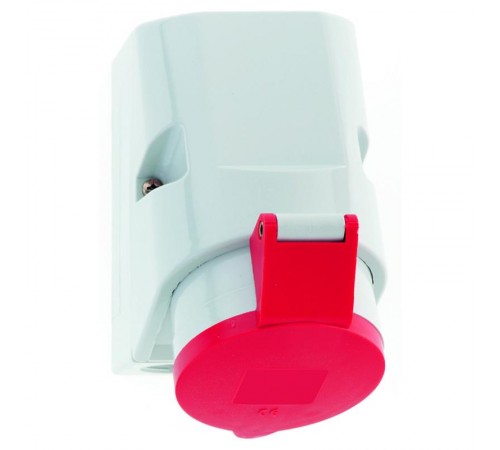 Розетка настенная 32A 4р(3P+PE) 6h 400V IP44 I 1118-Bals I Bals