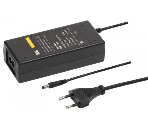 Драйвер для светодиодных лент LED ИПСН 60Вт 12В IP20 сетевая вилка-блок  LSP2-060-12-20-11  IEK