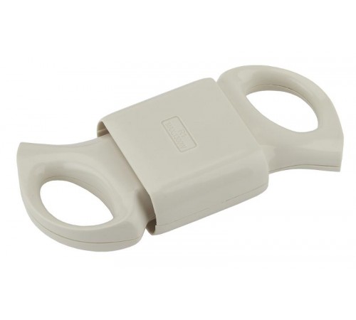 Розетка кабельная R1  б/з 6A с кольцом непрямой ввод белая (10/200/7200) Б0019183  ЭРА