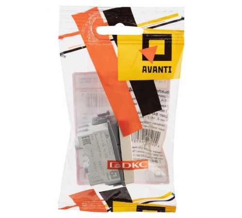 Выключатель "Ванильная дымка", "Avanti", 16A, 1 мод.  4405101  DKC