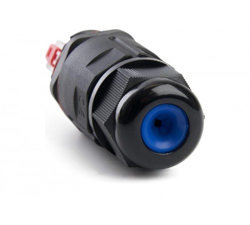 Соединитель-коннектор 5-контакт, с СМК221 пружинным контактом, водонепроницаемый, LD535  49191  STEKKER