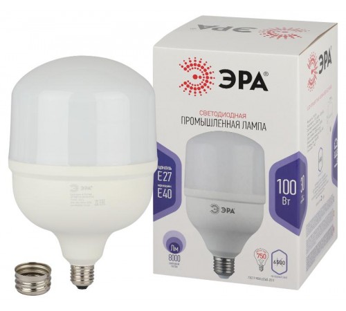 Лампа светодиодная LED smd POWER 100W-6500-E27/E40  Б0032090  ЭРА