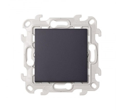 Simon 24 Графит Выключатель 1-кл.  2450101-038  Simon