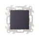 Simon 24 Графит Выключатель 1-кл.  2450101-038  Simon
