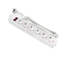 Сетевой фильтр 6*3м 16А/3,2кВт с выкл. c/з ПВС 3х1,0 Блокбастер XL EKF PROxima  UFA16-310-6-03  EKF