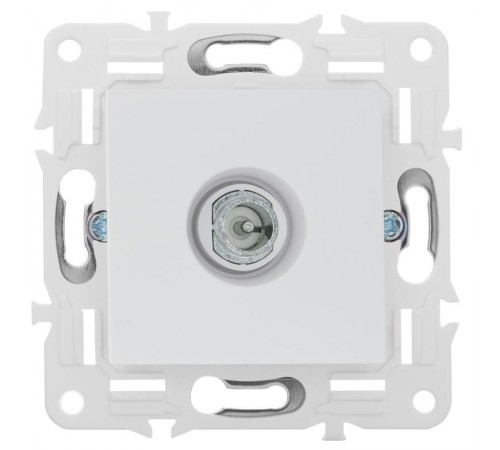 SKANDY Розетка TV проходная SK-A17W арктический белый  SK-A10-P-K01  IEK