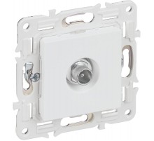 SKANDY Розетка TV проходная SK-A17W арктический белый  SK-A10-P-K01  IEK