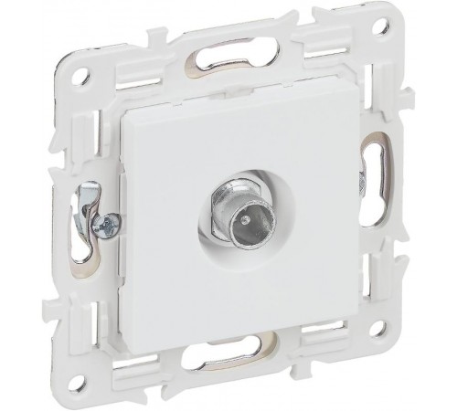 SKANDY Розетка TV проходная SK-A17W арктический белый  SK-A10-P-K01  IEK