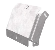 Угол вертикальный внешний 45 градусов с крышкой Стандарт 200х50  PR16.0557  Промрукав