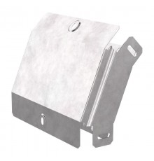 Угол вертикальный внешний 45 градусов с крышкой Стандарт 200х50  PR16.0557  Промрукав