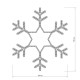 Фигура ARD-SNOWFLAKE-M4-750x750-324LED White (230V, 18W)  025307  Arlight