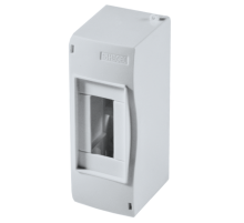 КМ2020-03 Корпус модульный открытой установки на 1-2 модуля, серый  КМ2020-03  HEGEL