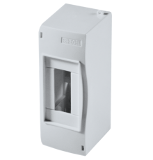 КМ2020-03 Корпус модульный открытой установки на 1-2 модуля, серый  КМ2020-03  HEGEL